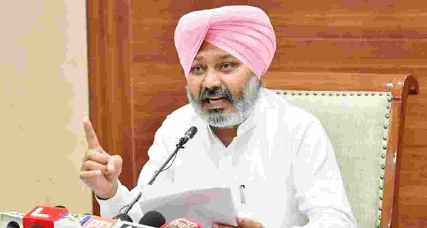 Punjab Finance Minister Harpal Singh Cheema.