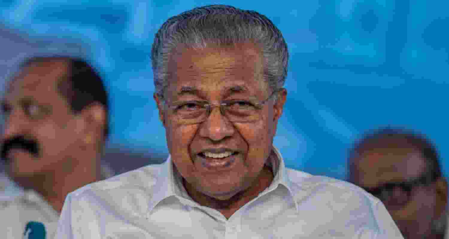 Pinarayi Vijayan. 