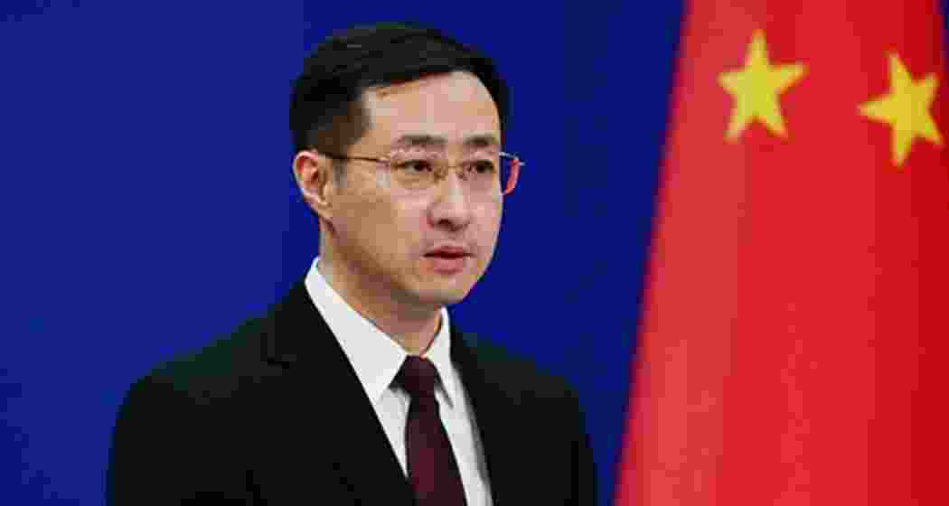 Chinese Foreign Ministry spokesperson Lin Jian. (File photo)