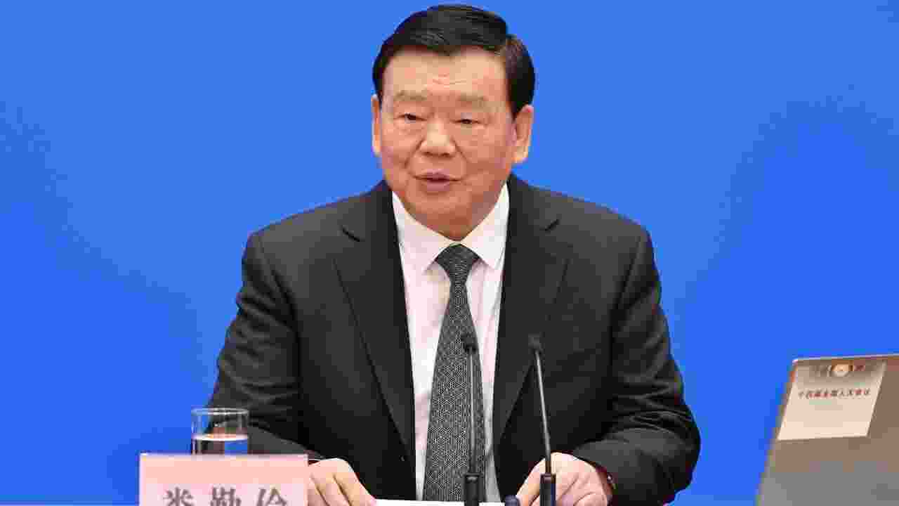 Lou Qinjian, spokesperson of China’s parliament, the National People’s Congress. Image: X