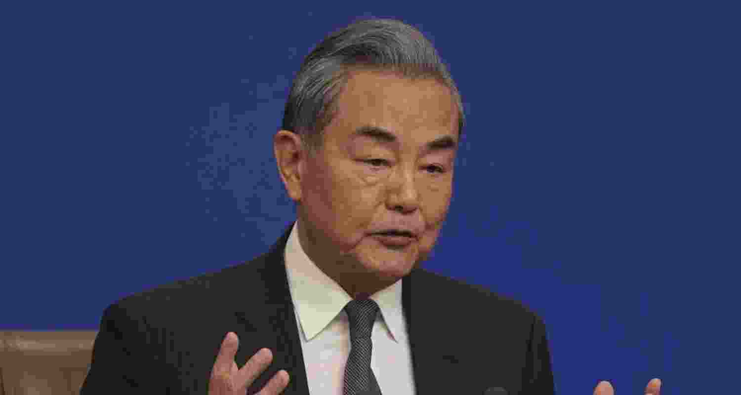 China's Foreign Minister Wang Yi. Image: X