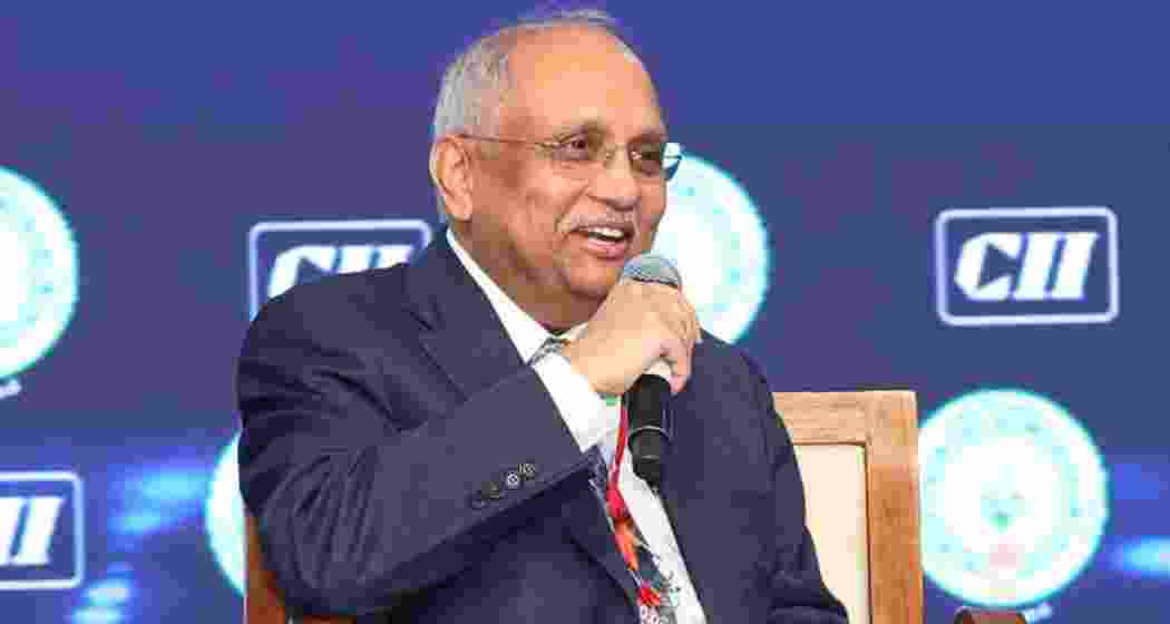 A file photo of CII Director General Chandrajit Banerjee addressing a conference. 