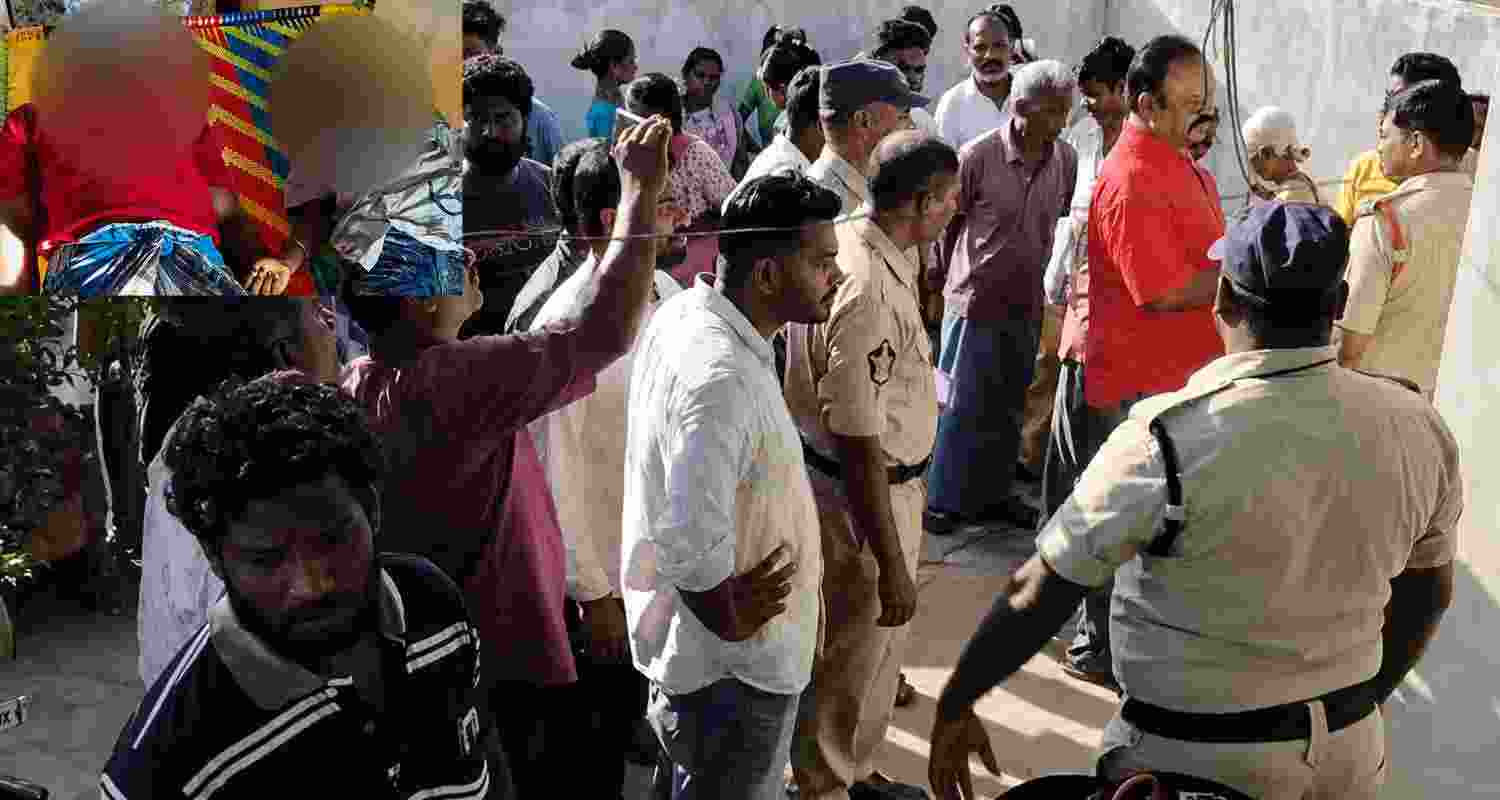 Four members of a family, including two children, were found dead in Andhra Pradesh's Chittoor district, with illness and financial woes suspected. Four members of a family, including two children, were found dead in Andhra Pradesh's Chittoor district, with illness and financial woes suspected.