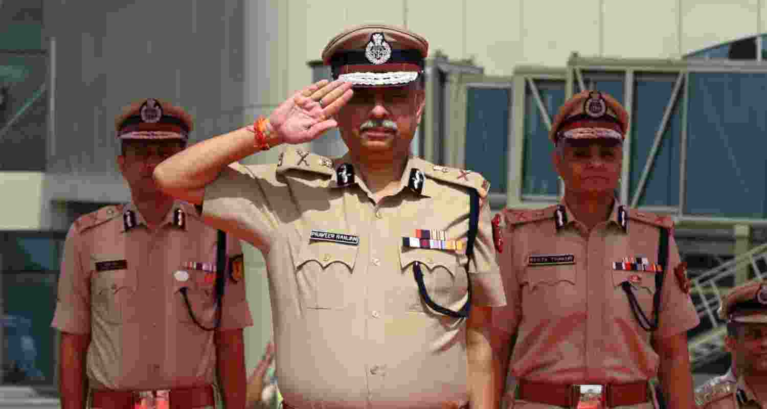 CISF Formal induction at Navi Mumbai International Airport. 