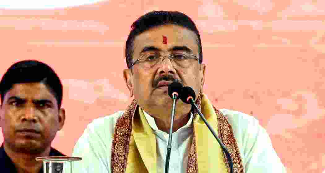 West Bengal Chief Minister Suvendu Adhikari.