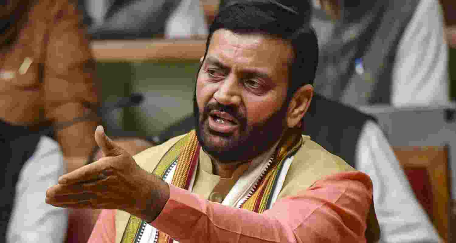 Haryana Chief Minister Nayab Singh Saini - file image.