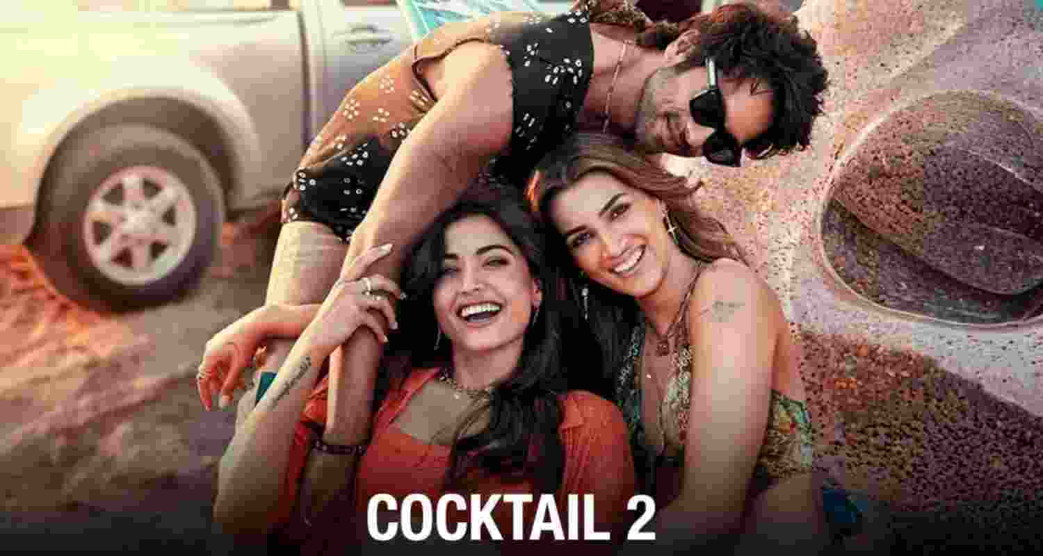 'Cocktail 2', starring Shahid Kapoor, Kriti Sanon and Rashmika Mandanna, collected Rs 24 crore worldwide on its opening day in theatres.