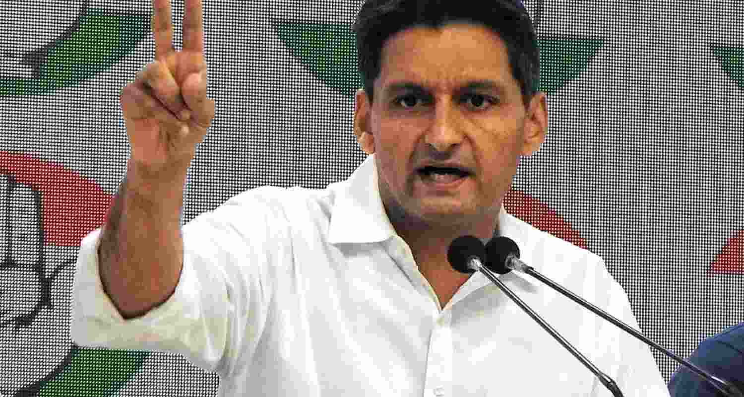 Congress leader Deepender Hooda.