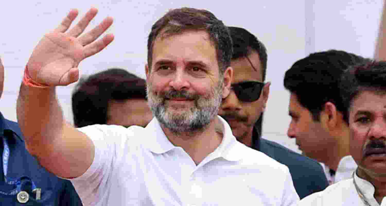 Congress leader Rahul Gandhi.