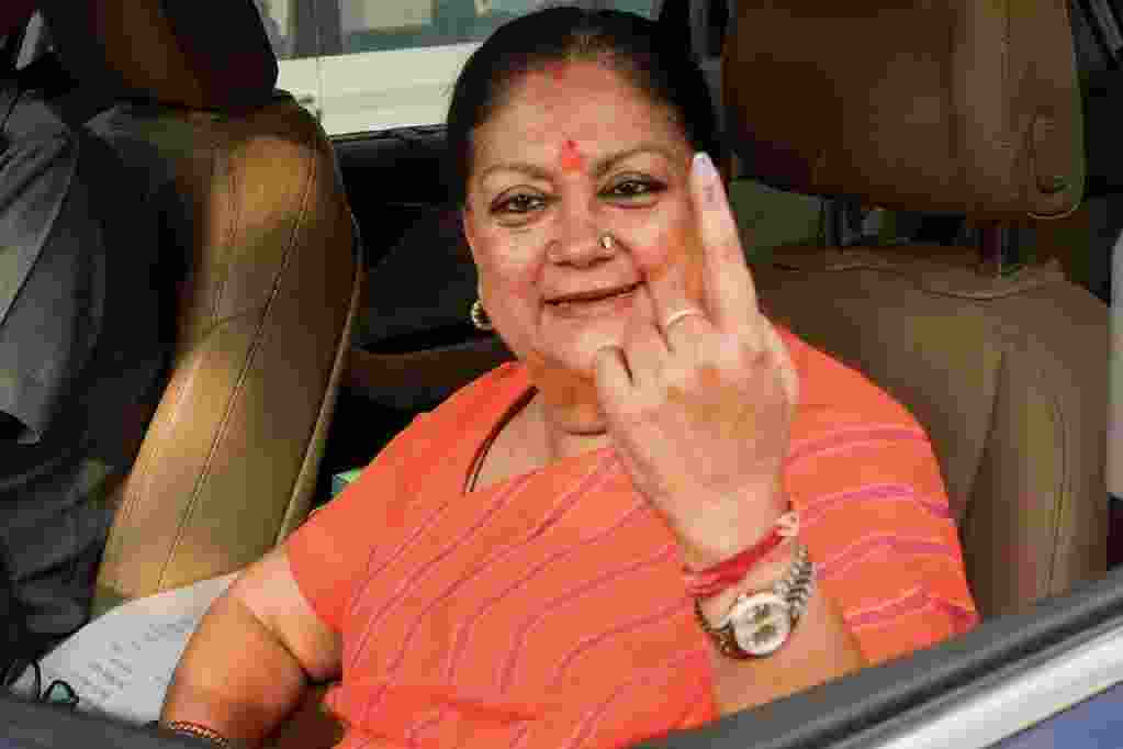 Former Raj CM Vasundhara Raje votes in Jhalawar, optimistic of PM Modi’s 3rd term