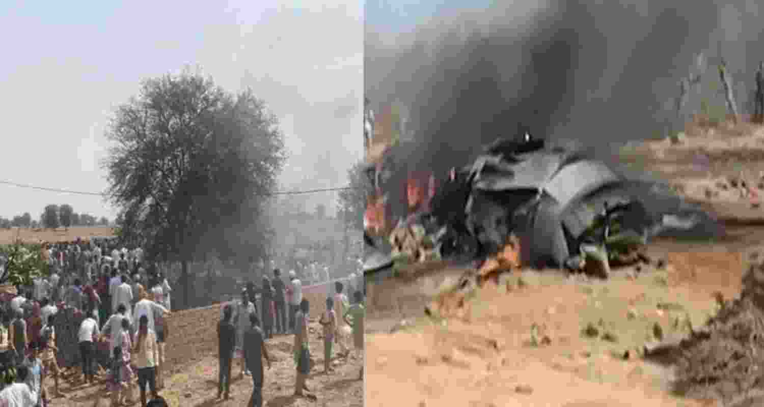 Both IAF pilots killed as Jaguar crashes in Rajasthan Both IAF pilots killed as Jaguar crashes in Rajasthan