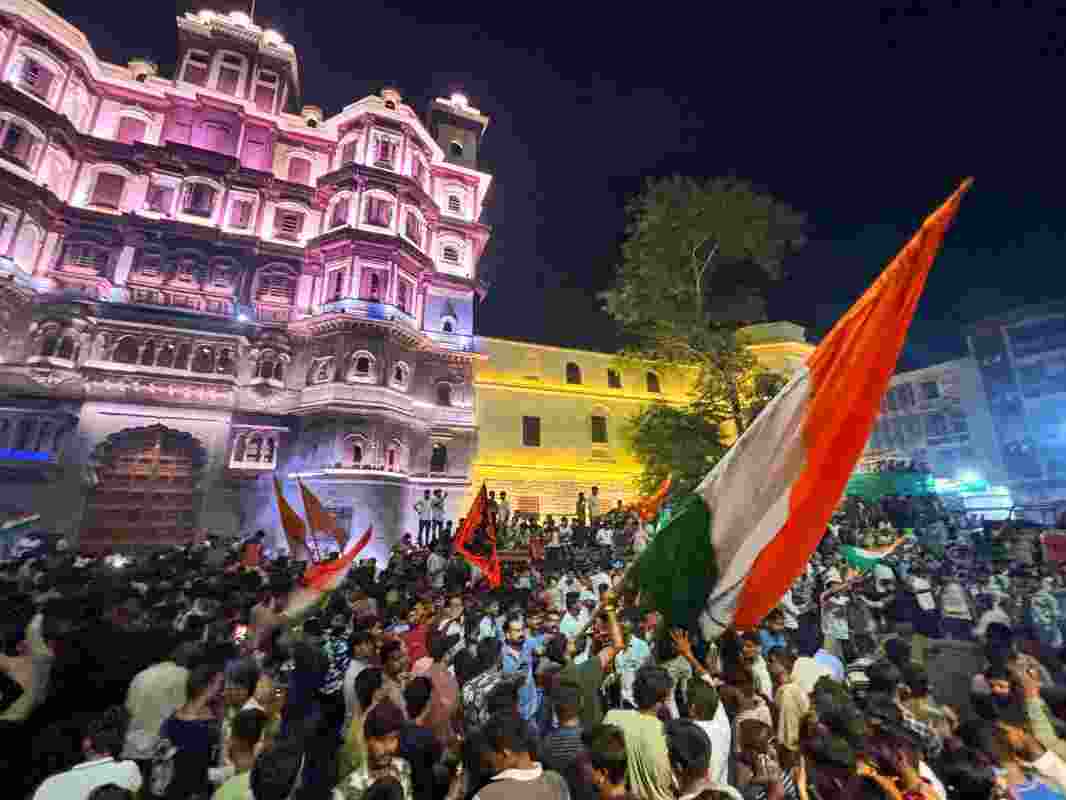 Boys in Blue spark off weekend celebrations, fans dance and cheer all night