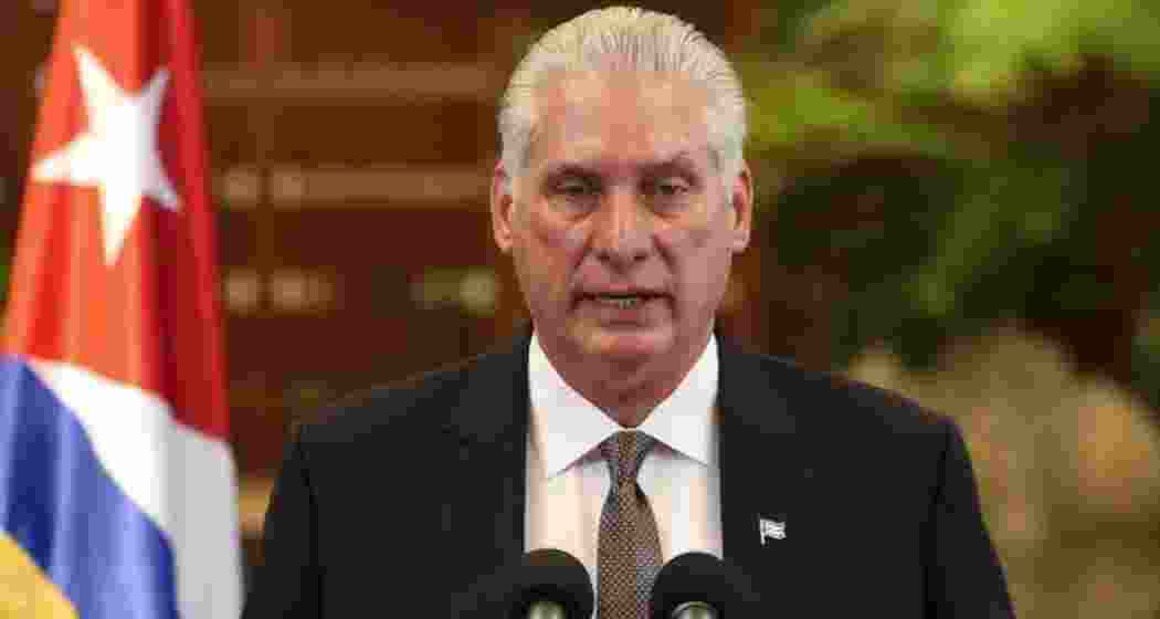 Cuban President Miguel Diaz-Canel. (File photo)