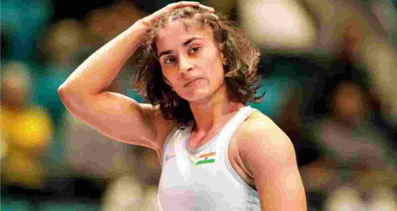  Olympian wrestler Vinesh Phogat.