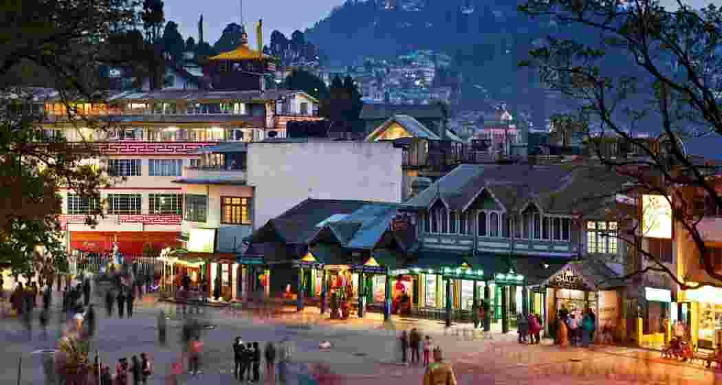 The Darjeeling Chowrasta.