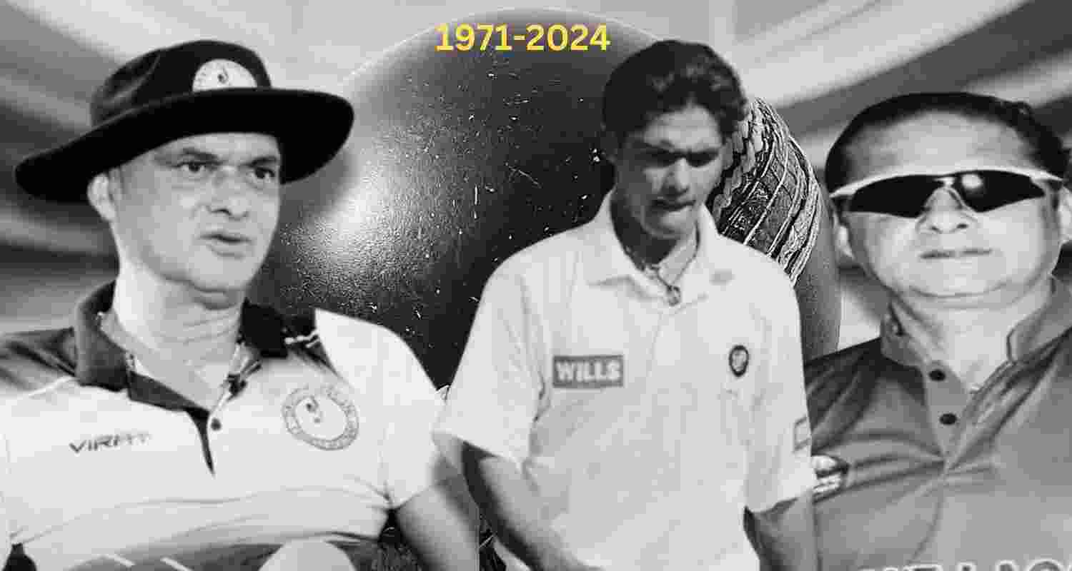 Former Indian cricketer David Johnson. 