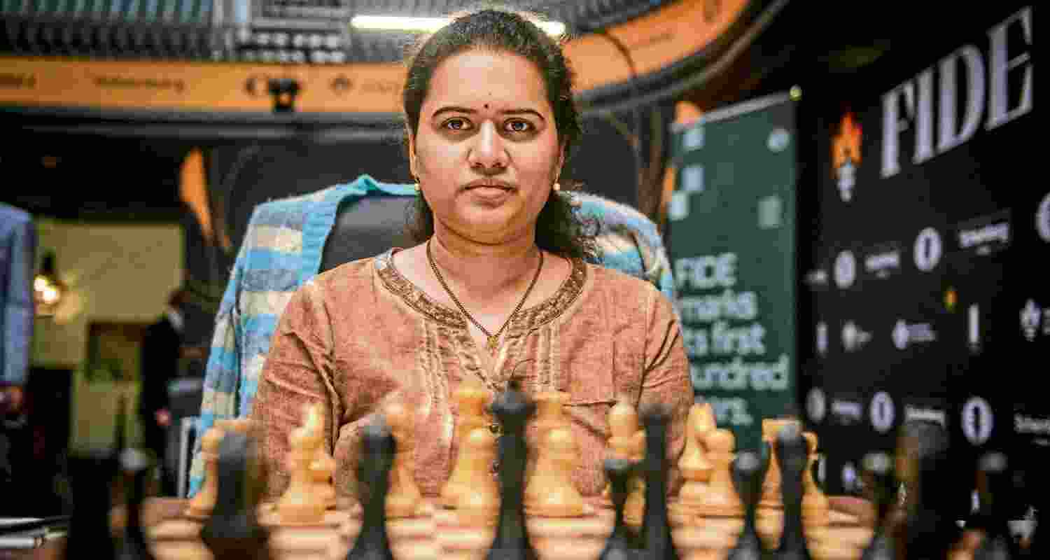  Two-time women's world rapid champion Koneru Humpy.