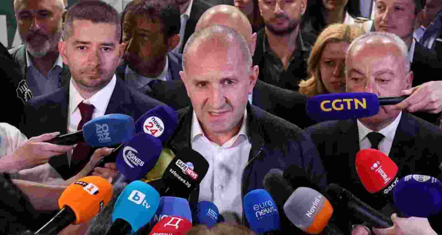 Former Bulgaria president Rumen Radev.