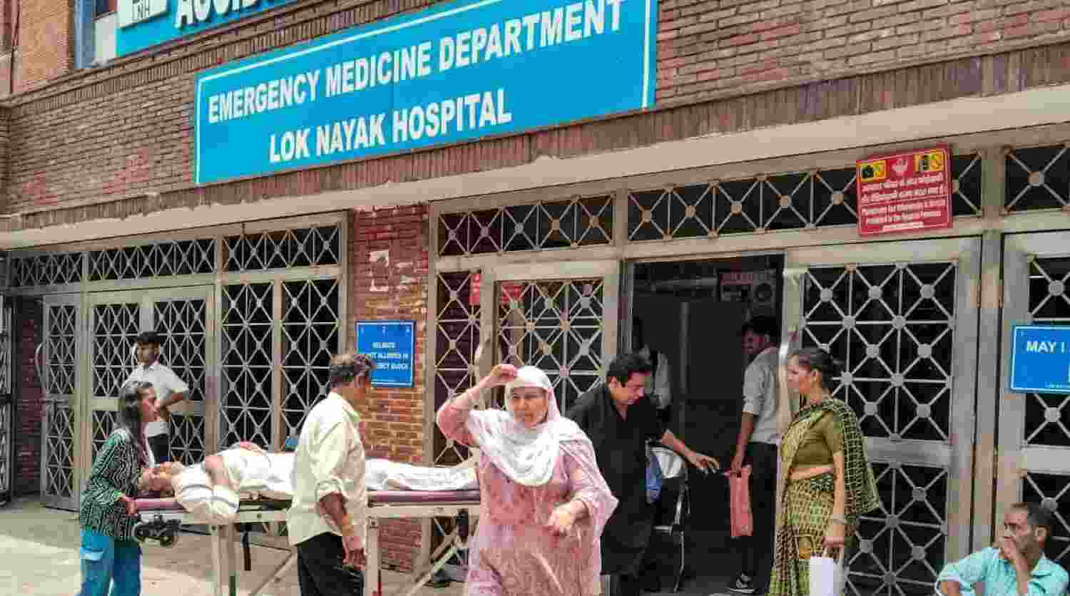 Three Delhi hospitals record 45 heatwave deaths