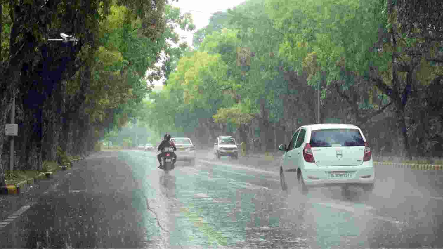 Yellow alert for rainfall in Delhi over next 2 days