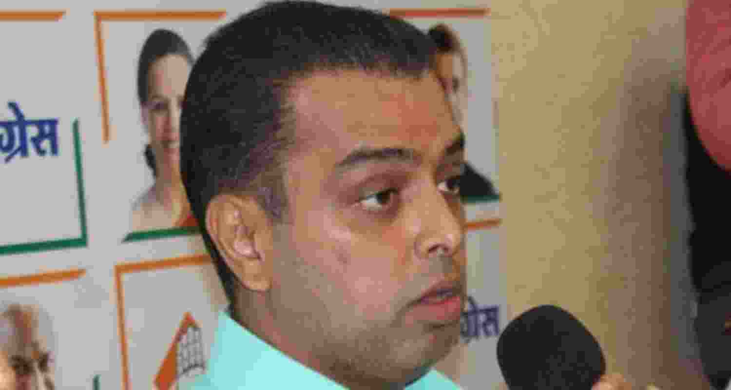 Shiv Sena MP Milind Deora. Image: X