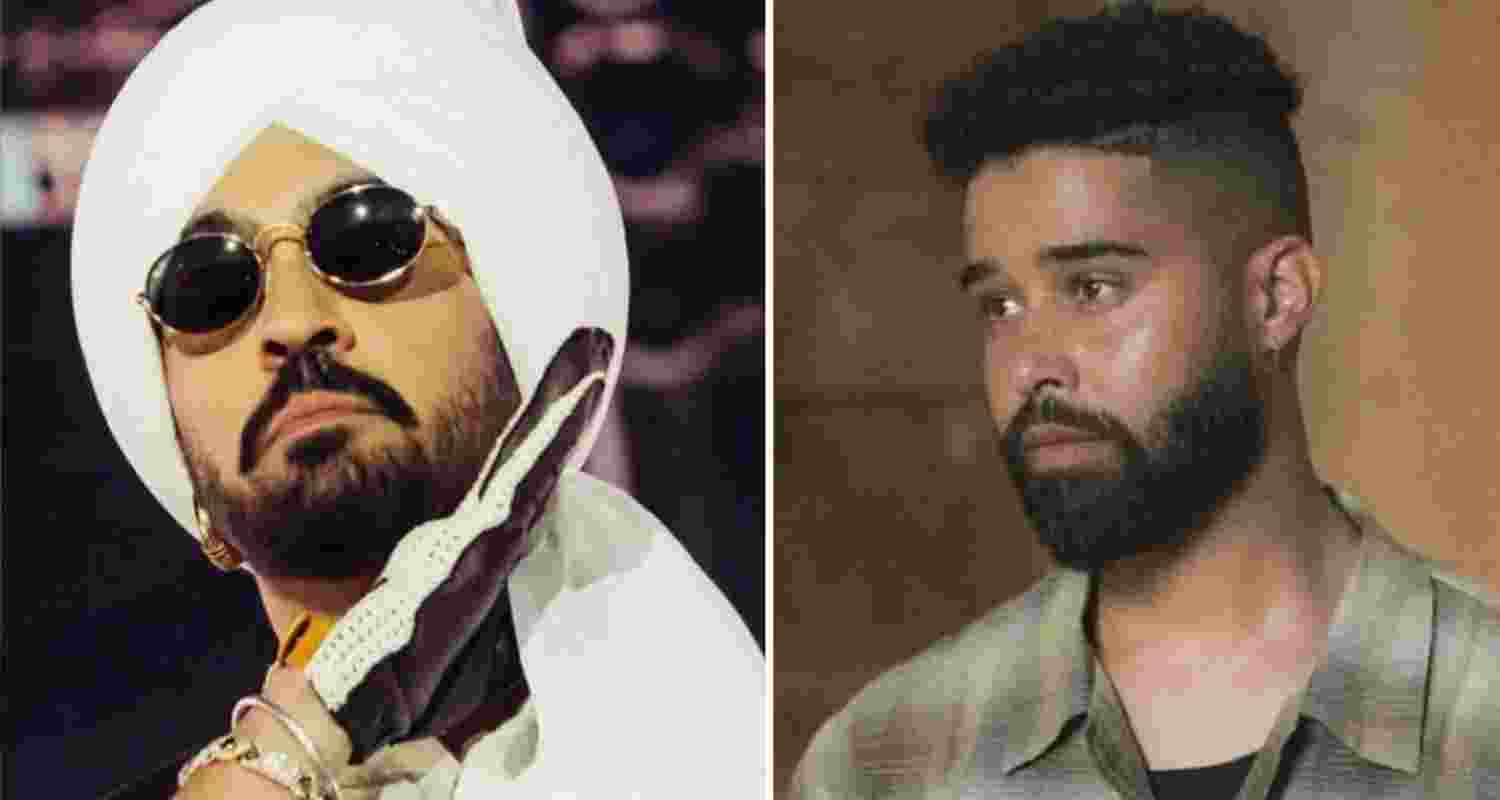 Diljit Dosanjh and AP Dhillon. Image: X