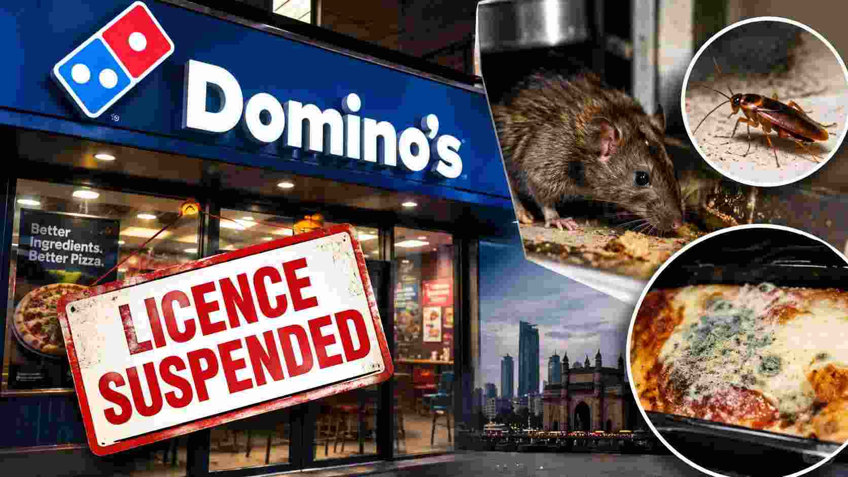 Domino’s Mumbai Outlets Lose Licences