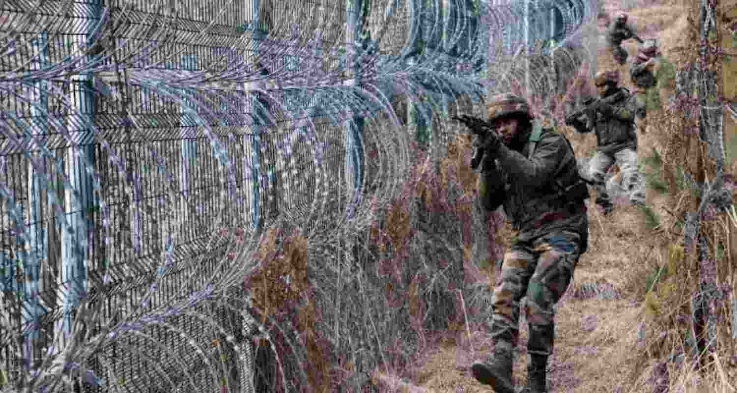 The search was going on in the area when the reports last came in.