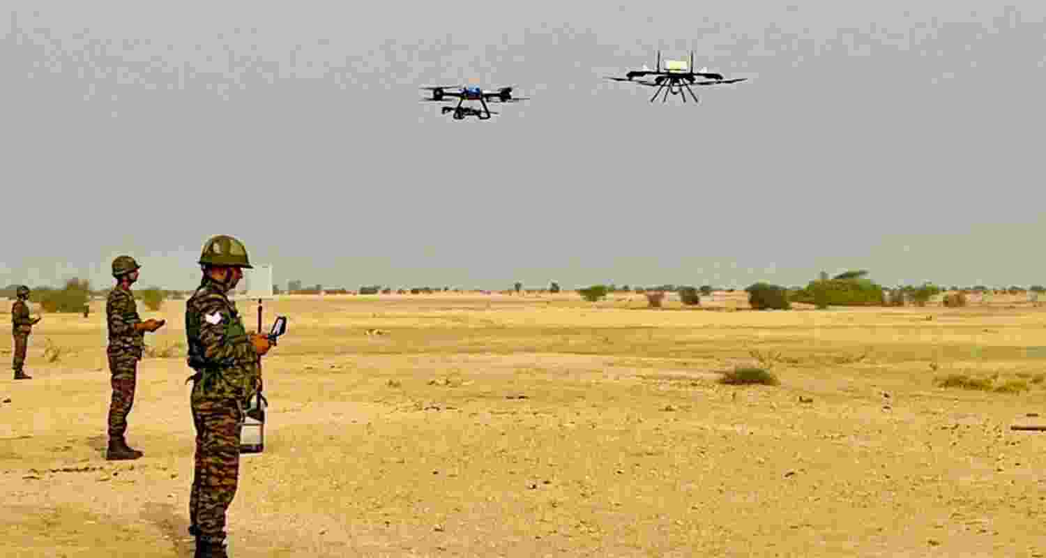 Indian Army Soldiers to be trained in drone operations by 2027