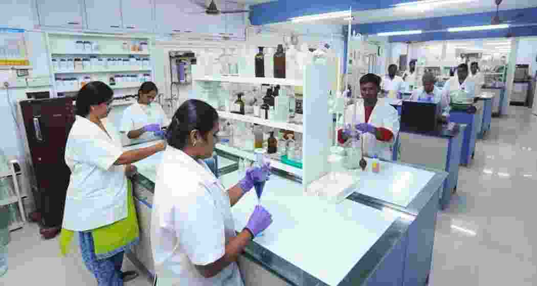Scientists conduct tests at a government laboratory as the Centre prepares a new law to tighten quality checks and surveillance of drugs, medical devices and cosmetics.