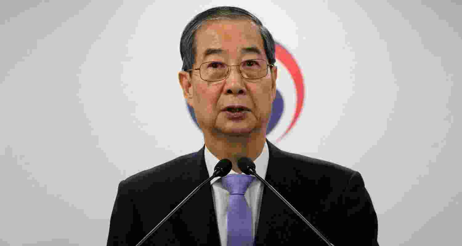 Former South Korea Prime Minister Han Duck-soo.