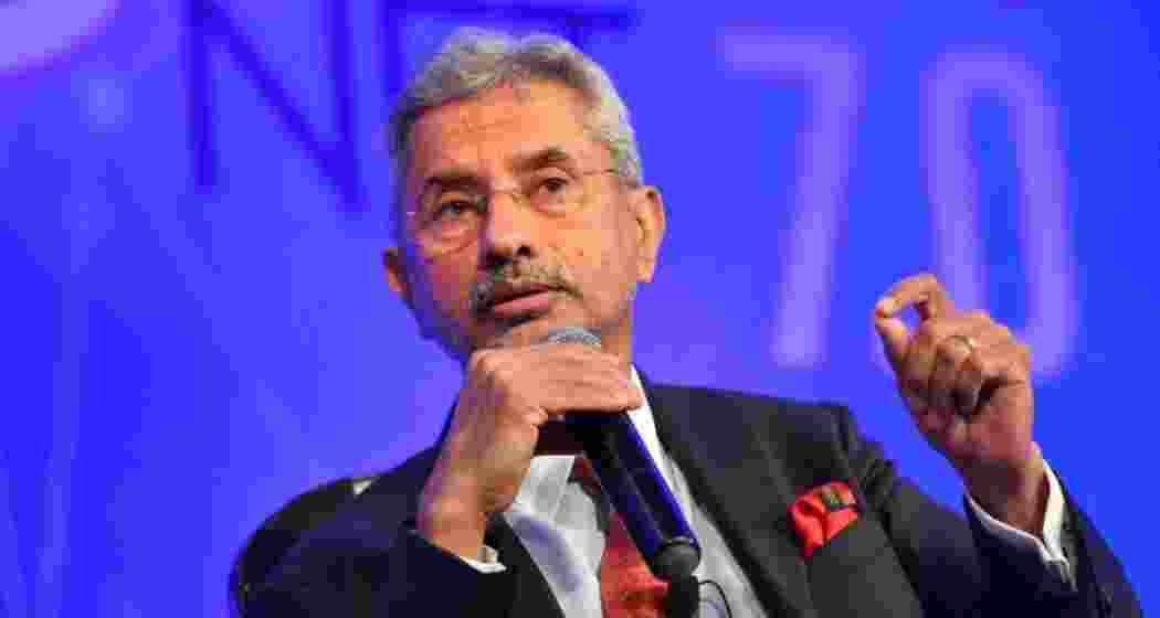 File photo of External Affairs Minister S. Jaishankar. 