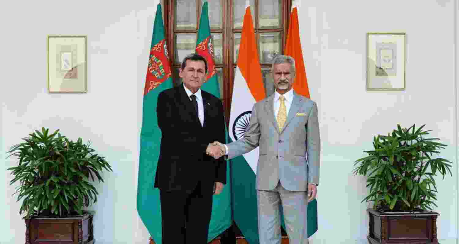 External Affairs Minister S Jaishankar held a bilateral meeting on Thursday with Turkmenistan’s Foreign Minister Rashid Meredov in New Delhi, ahead of the fourth edition of the India-Central Asia Dialogue. 