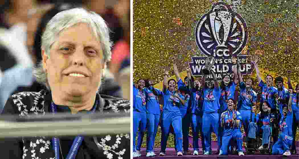 Diana Edulji (L). | (Image Credits: X)