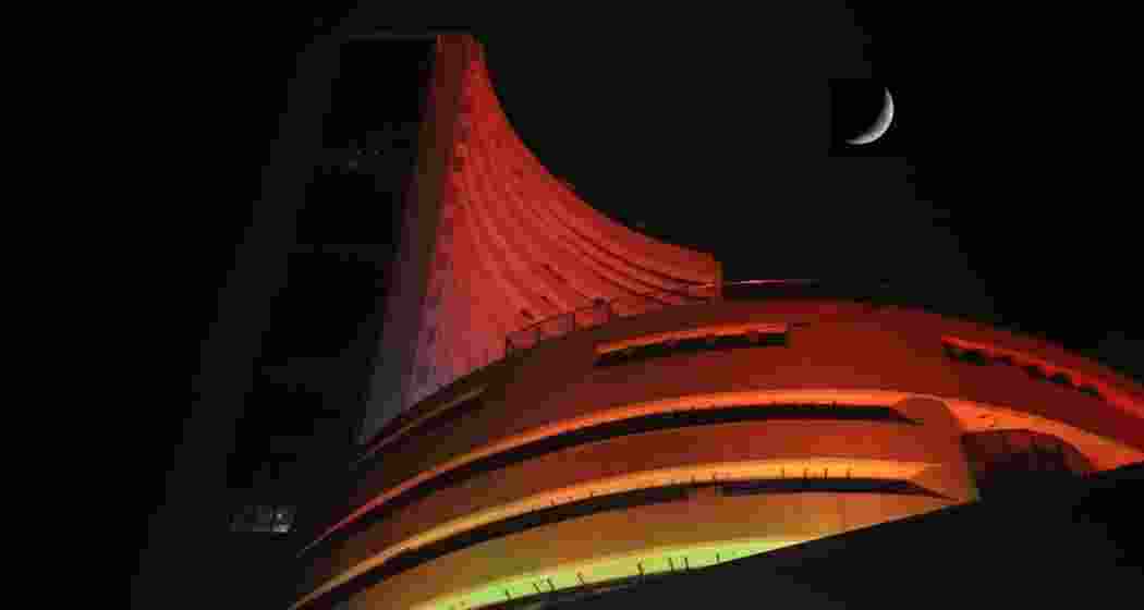 The Indian stock market at Dalal Street in Mumbai.