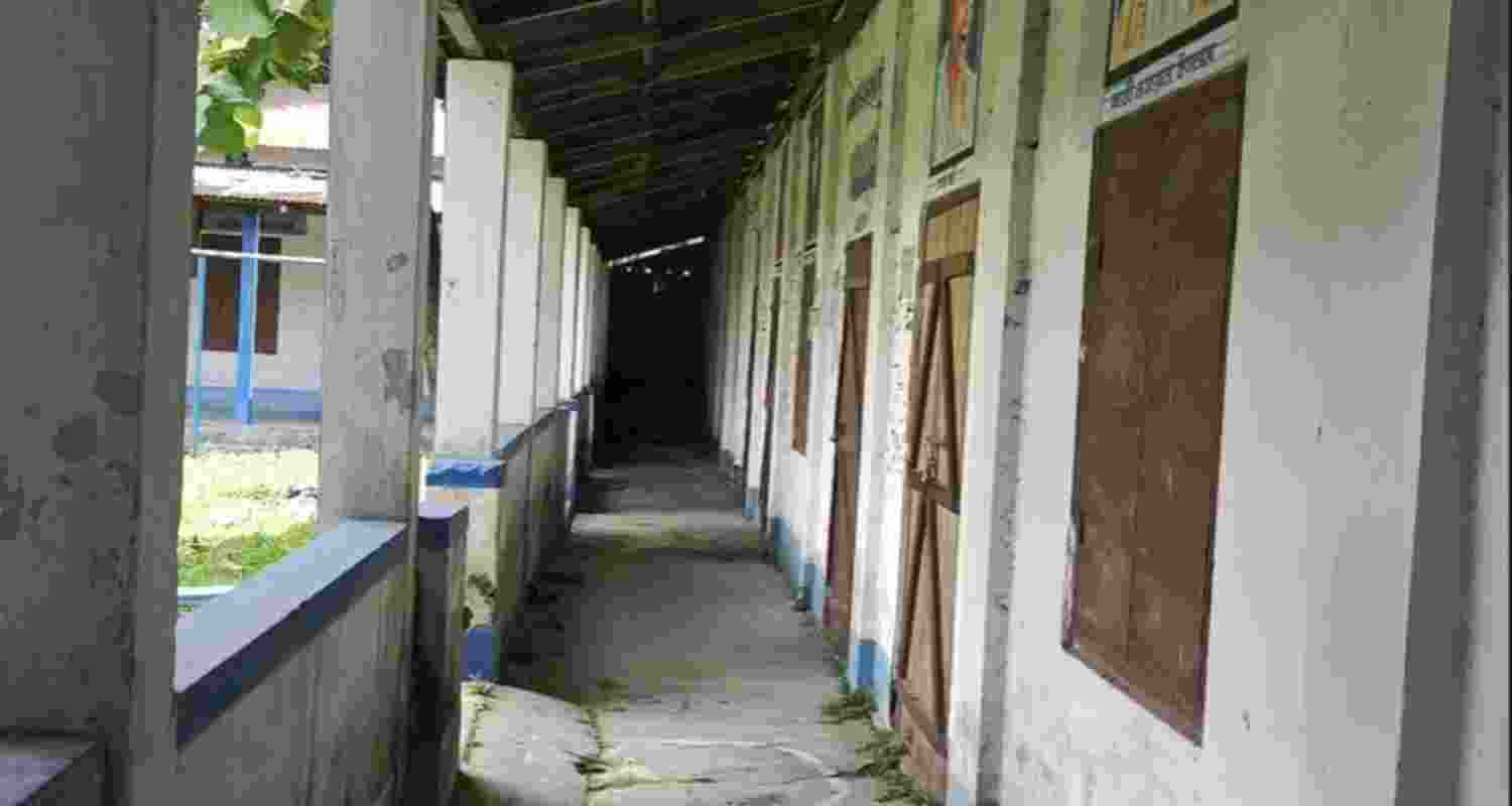 Once a beacon of learning, Tufanganj school now lies silent