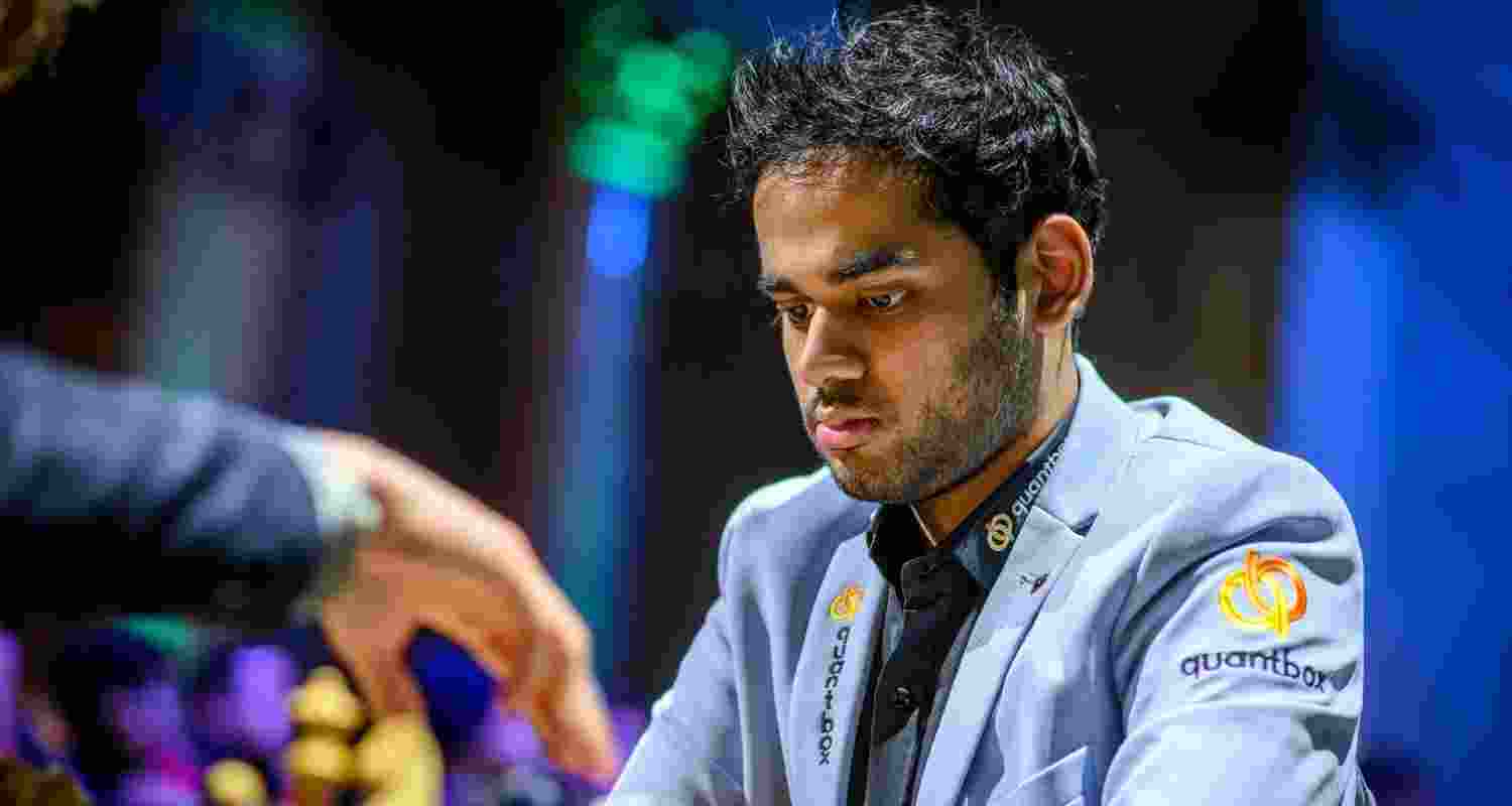 Arjun Erigaisi. Image via X/FIDE