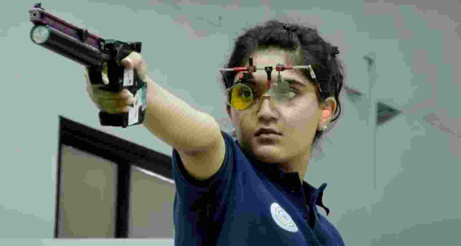 Olympian Esha Singh clinched the women’s individual 10m air pistol gold on the opening day of the tournament.