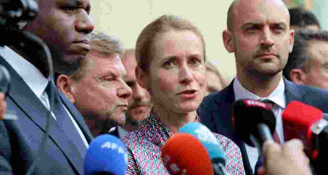 European Union diplomats speak to media after nuclear talks with Iran in Geneva, Switzerland, June 20, 2025. European Union diplomats speak to media after nuclear talks with Iran in Geneva, Switzerland, June 20, 2025.