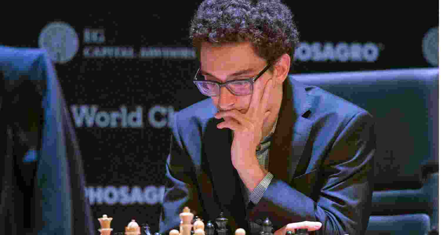 Fabiano Caruana is in sole second spot on 2.5 points.