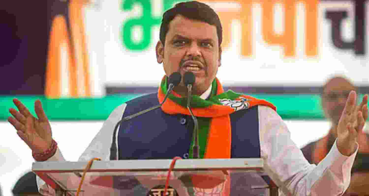 Maharashtra Chief Minister Devendra Fadnavis - file image.