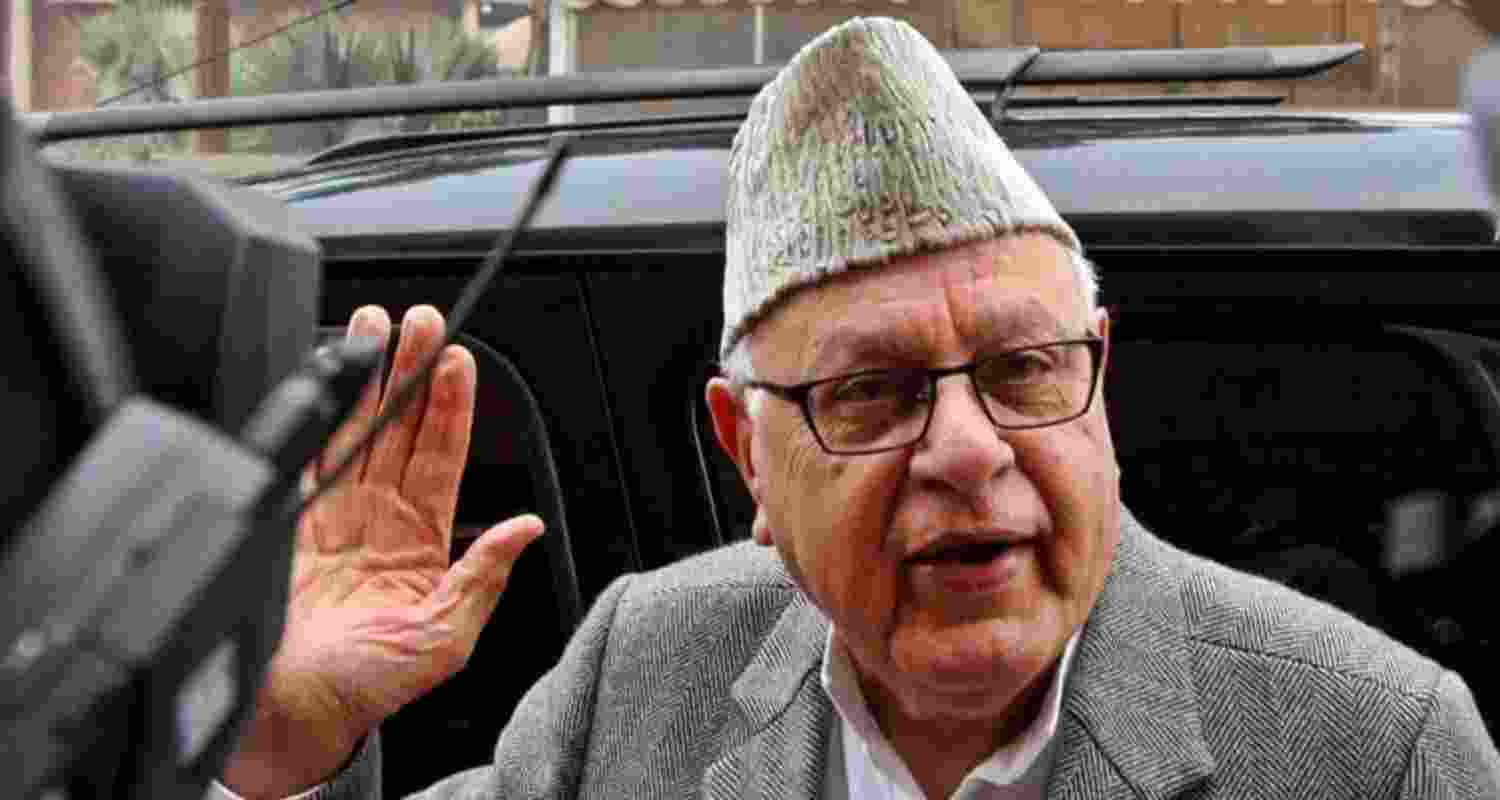 Jammu and Kashmir National Conference president Farooq Abdullah.
