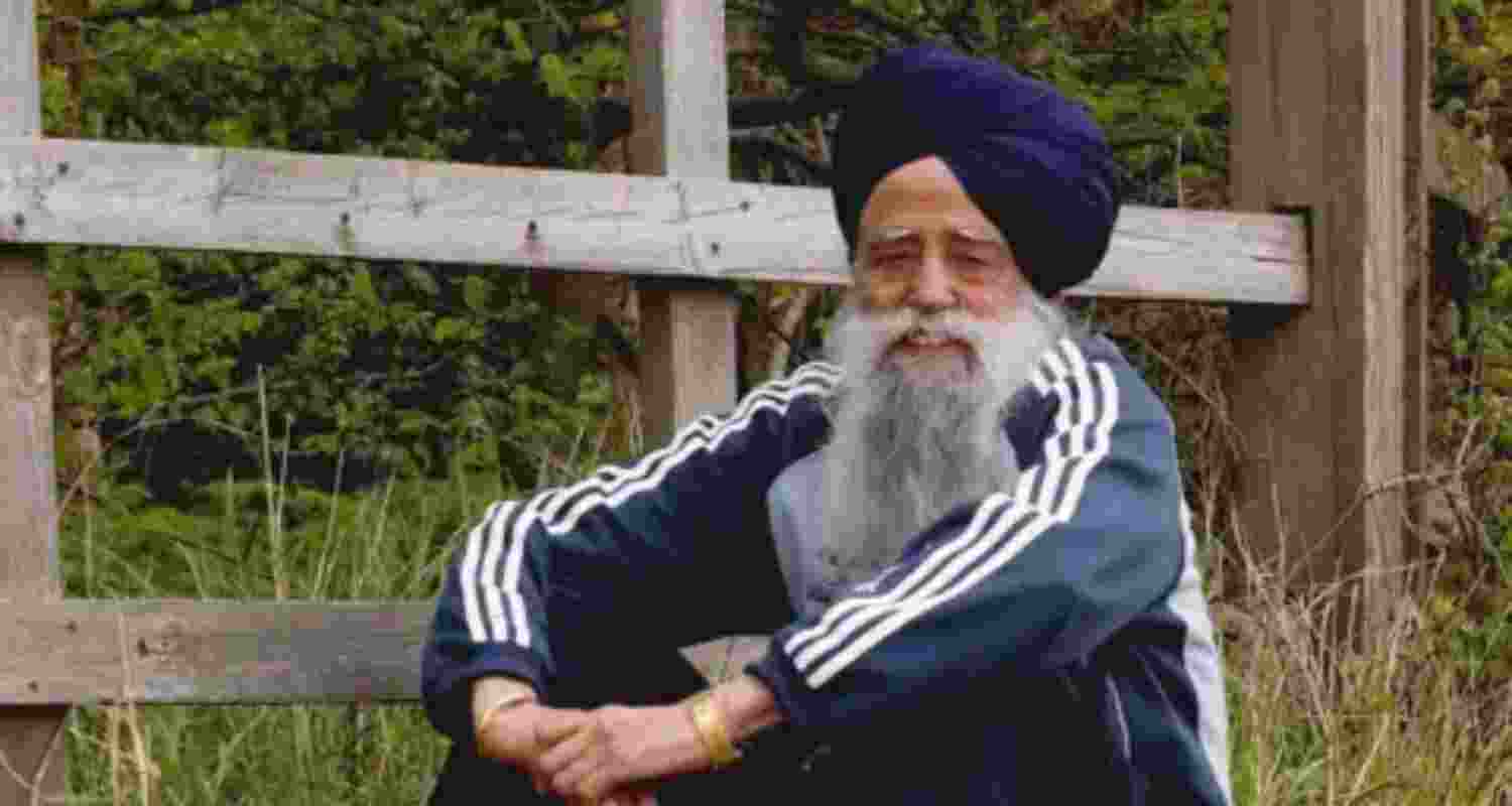 Legendary marathon runner Fauja Singh.