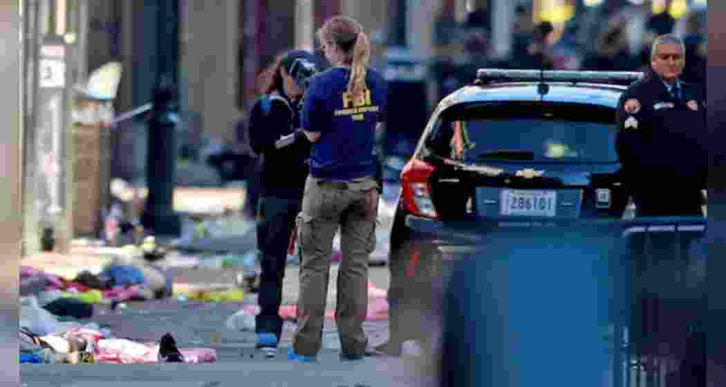 At least 15 people, including the attacker, killed in New Orleans in New Year's eve on Wednesday.