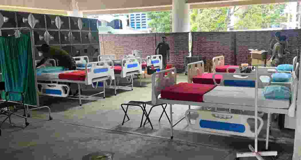 Indian Army's field hospital established in Caracas under Operation Amistad. 