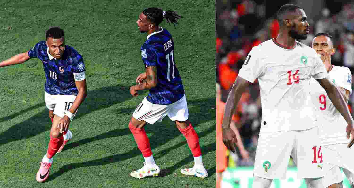 France beat Paraguay 1-0 and Morocco thrashed Canada 3-0 to set up a blockbuster FIFA World Cup round-of-16 clash led by Kylian Mbappe.
