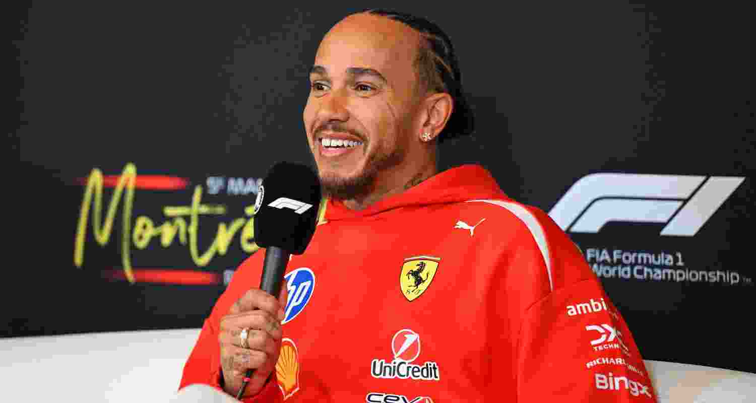 Seven-time F1 champion Lewis Hamilton.