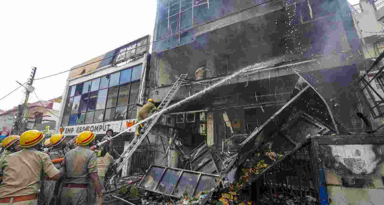 15 killed in Lucknow building fire