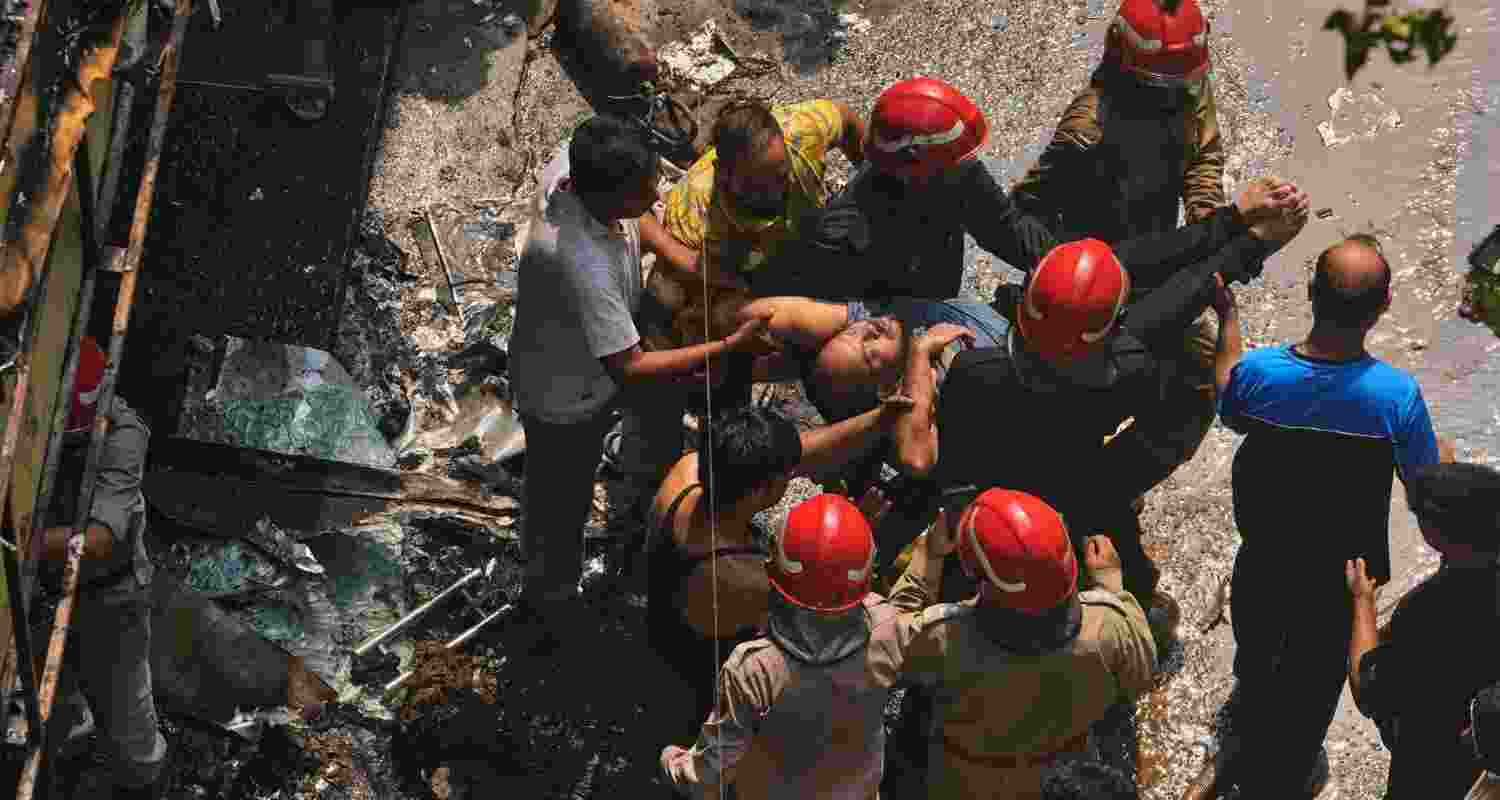 21 killed in Delhi's Malviya Nagar hotel fire