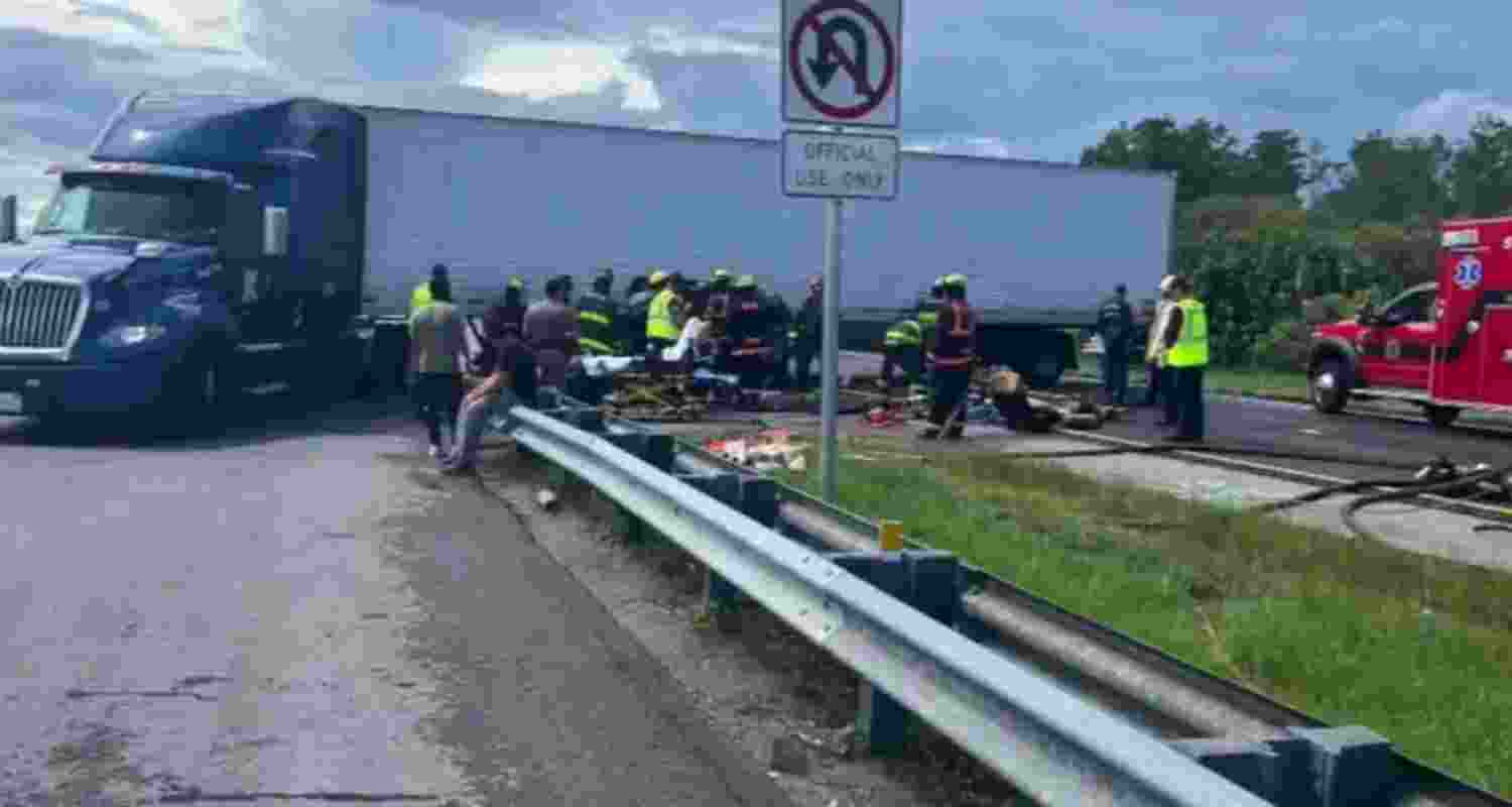 Florida Turnpike crash.